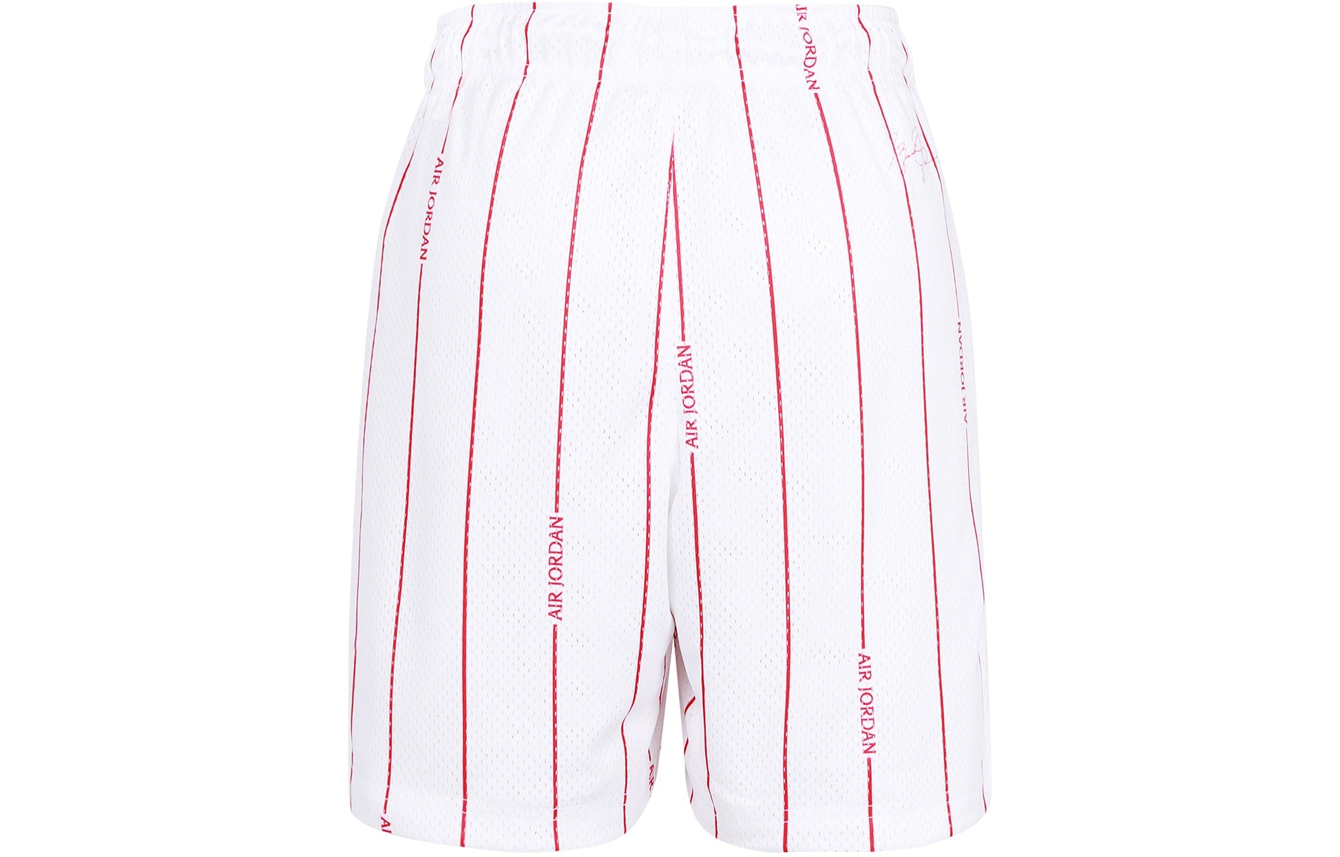 Air Jordan Essentials Breathable Stripe Printing Shorts White DM1358-100