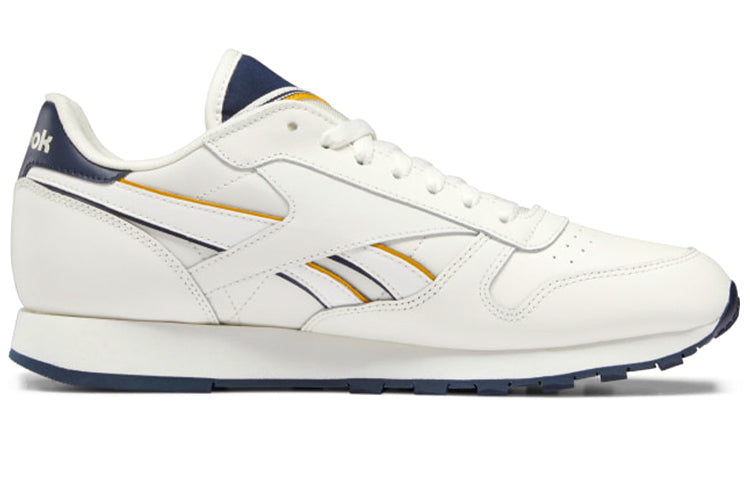 Reebok Classic Leather Breathable Wear-Resistant Shoes/Sneakers Unisex Creamy White GZ7338