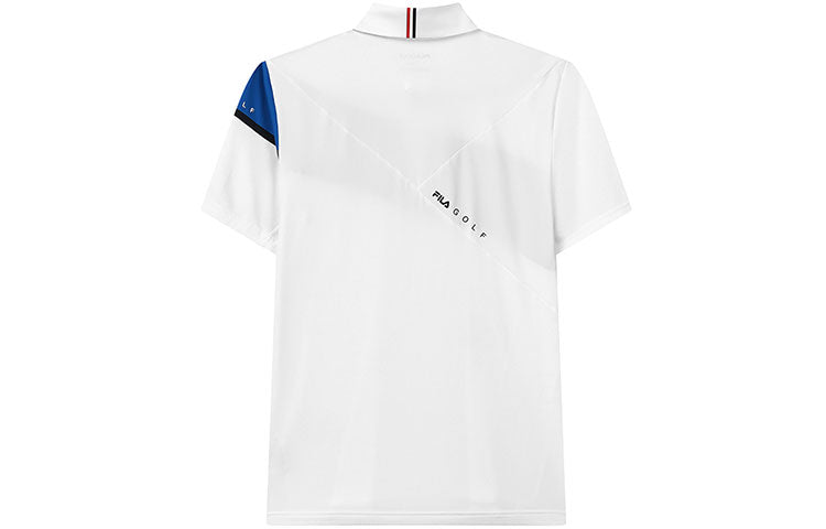 FILA Men's Stripes Polo Shirt White A11M135188F-WT