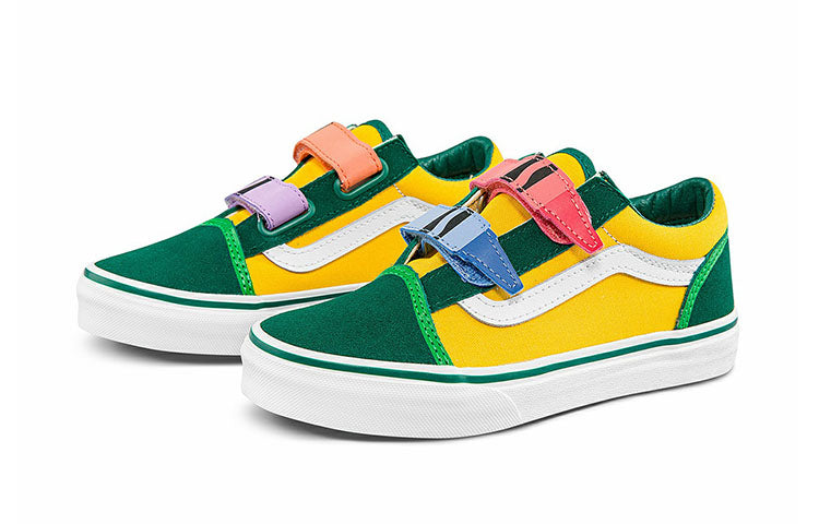 (PS) Vans x Crayola Old Skool 'Green Yellow' VN0A5EDZARR
