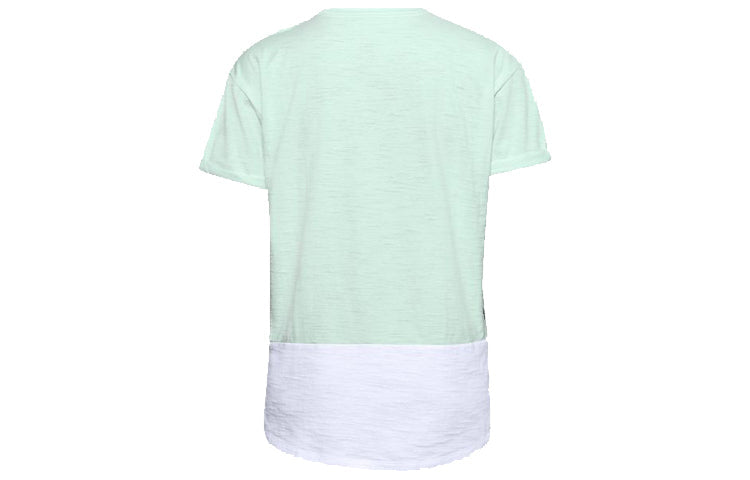 (WMNS) Under Armour Training Sports Short Sleeve Blue 1355585-403