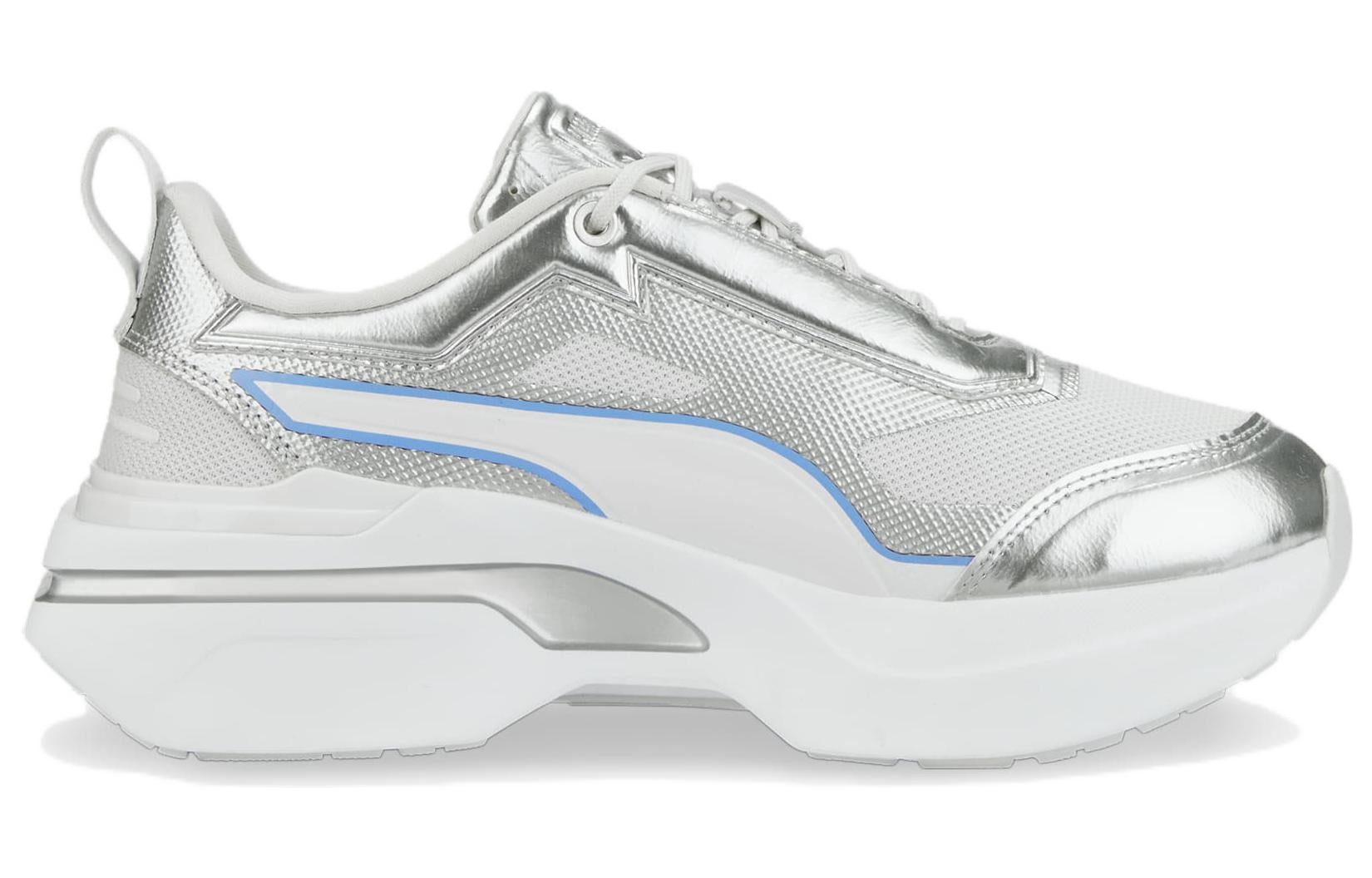 (WMNS) PUMA Kosmo Rider 'Digital Dark - Metallic Silver' 386558-02