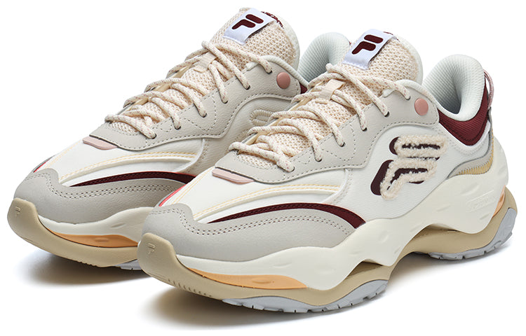 (WMNS) FILA FUSION Bianco 2 Sneakers 'Grey White' T12W311103FWB