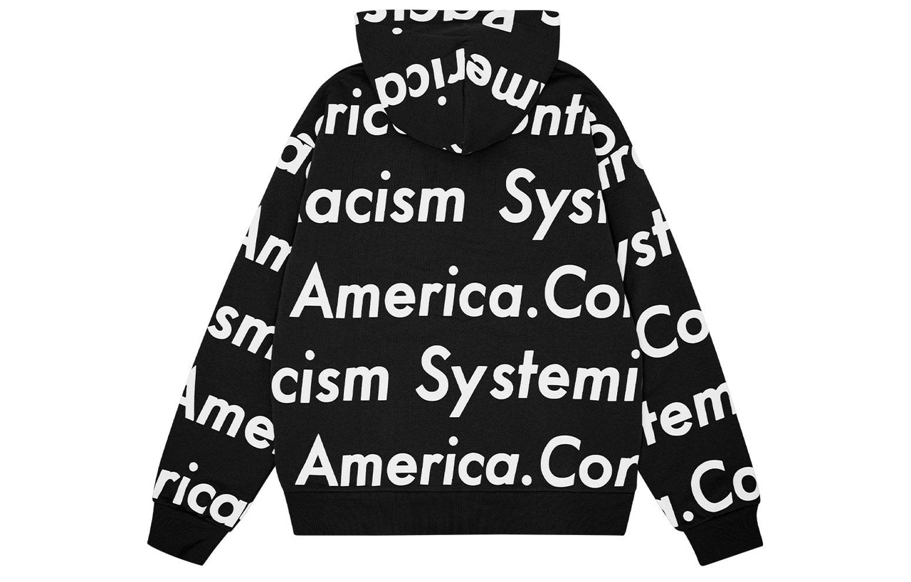 Denim Tears x Arthur Jafa SS24 Systemic Racism Controls America Zip Up 'Black White' 014-006-123