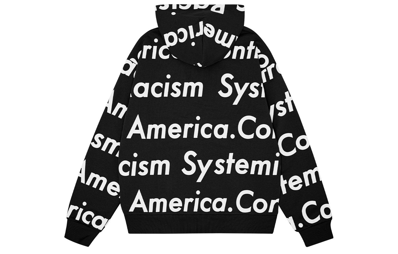 Denim Tears x Arthur Jafa SS24 Systemic Racism Controls America Zip Up 'Black White' 014-006-123