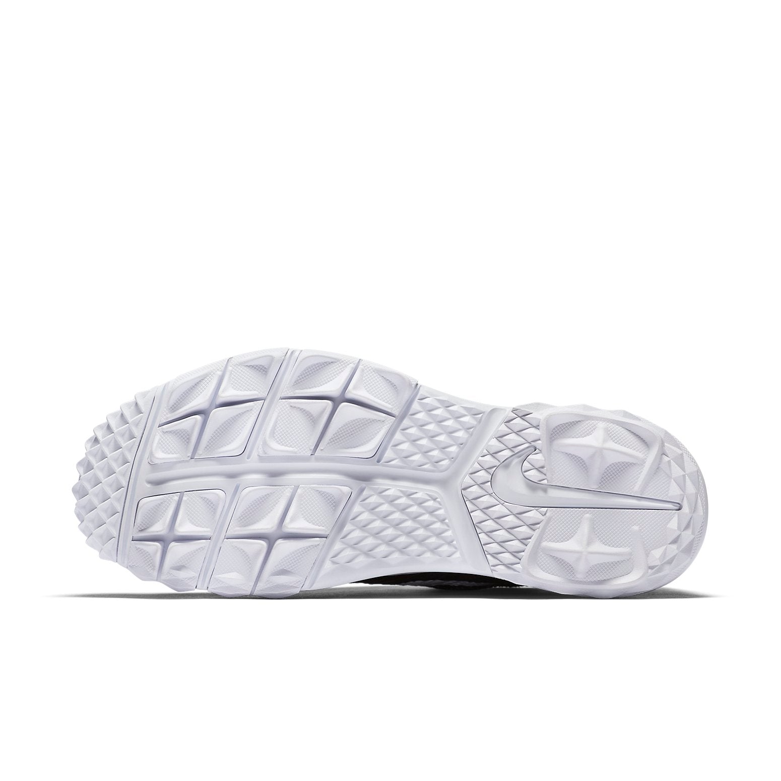 (WMNS) Nike Flyknit Chukka Spikless Golf Shoes 'Black White' 819006-001
