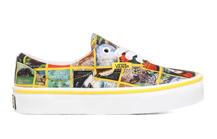 (PS) Vans x National Geographic Era 'White Yellow' VN0A38H8WJZ