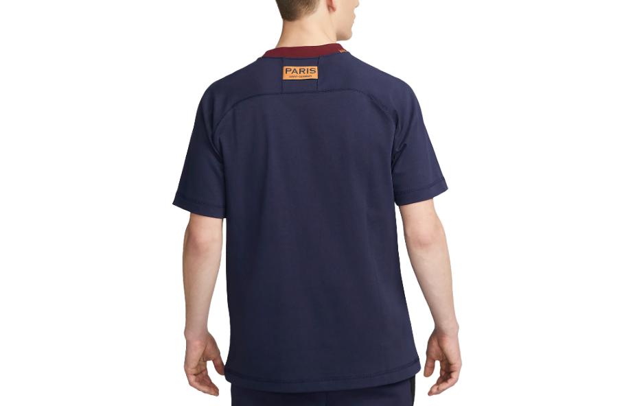 Nike Paris Saint-Germain Travel Short-Sleeve Football Top 'Navy Blue' DV5108-498