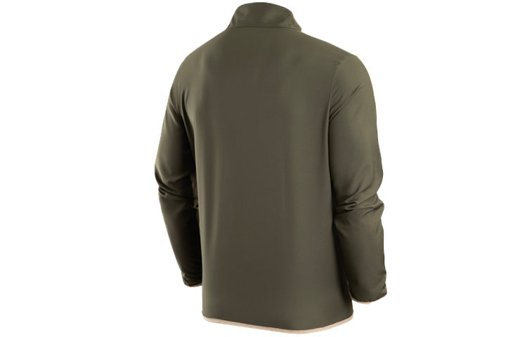 Nike Dri-Fit Colorblock Quick Dry Woven Training Sports Jacket Olive Green DM6620-351