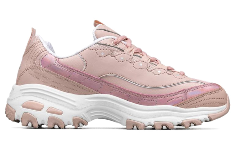 (WMNS) Skechers D'lites 1.0 Running Shoes Pink 149242-MVE