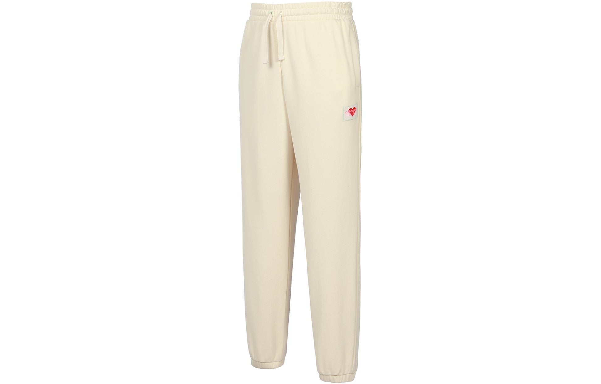 adidas originals Elastic Waistband Casual Bundle Feet Sports Pants/Trousers/Joggers Creamy White HI6010