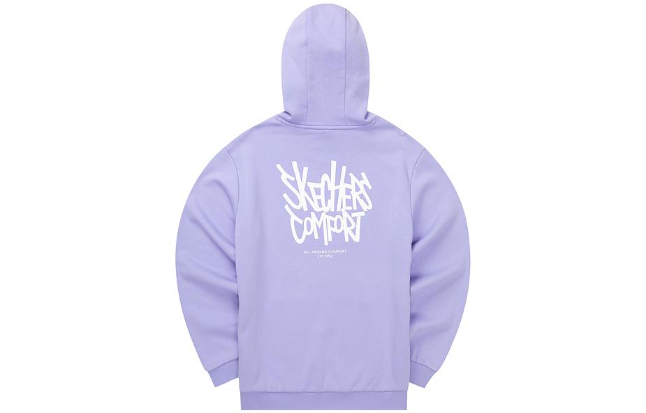 Skechers Graphic Hoodie 'Purple White' L322U105-01DU