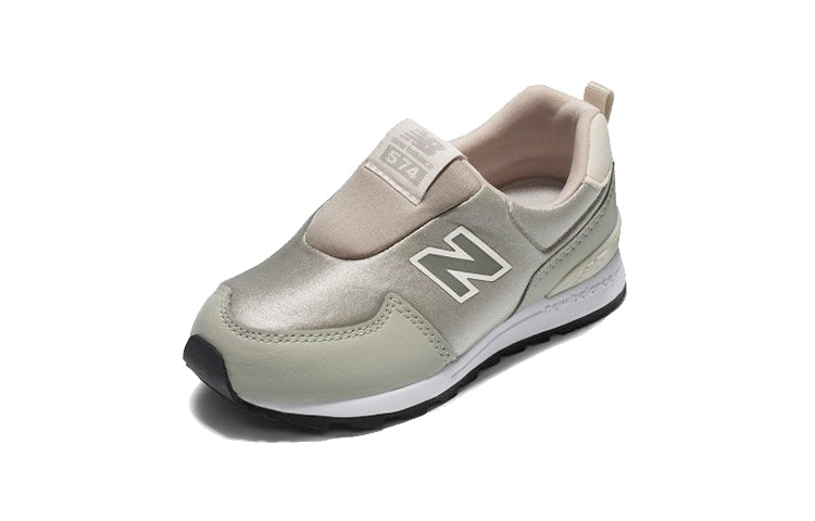 (TD) New Balance 574 Series Low-Top Running Shoes Grey/Green IZ574SLD