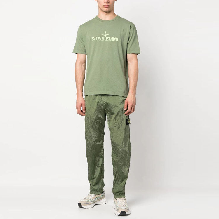 STONE ISLAND Nylon Metal Track Pants 'Olive Green' 781531019-V0055