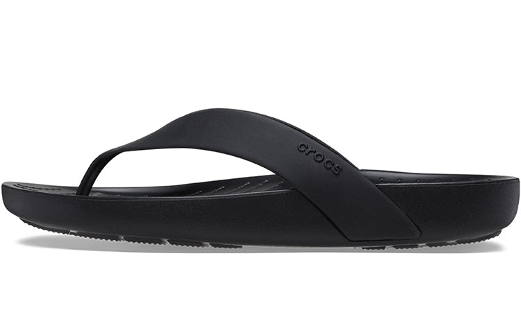 (WMNS) Crocs Splash Flip 'Black' 208218-001