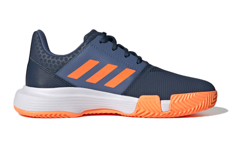 (GS) adidas Courtjam Tennis K Blue/Orange FX1491