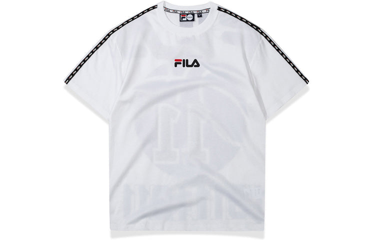 (WMNS) FILA FUSION Casual Round Neck Short Sleeve White T11W032107F-WT