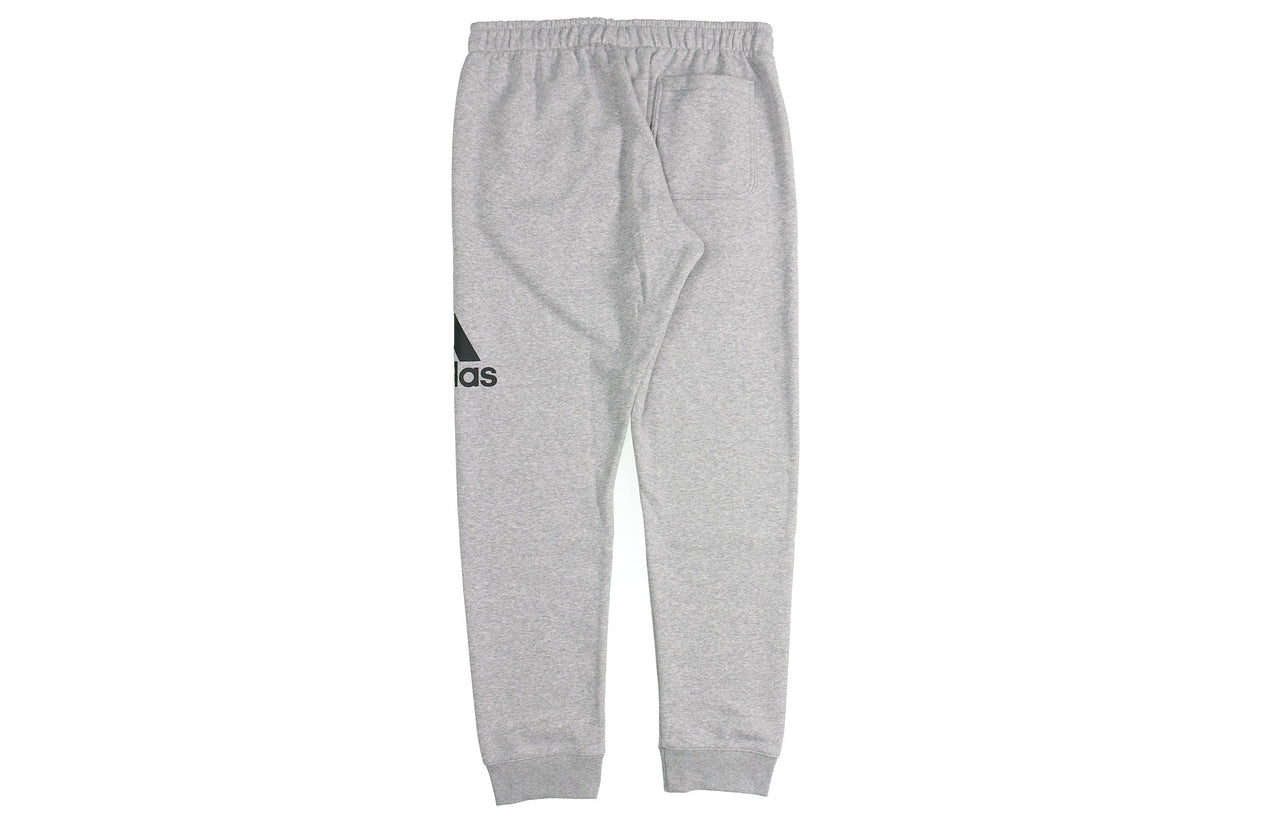 Men's adidas Training Sports Knit Long Pants/Trousers Medium Hemp Grey AB6528