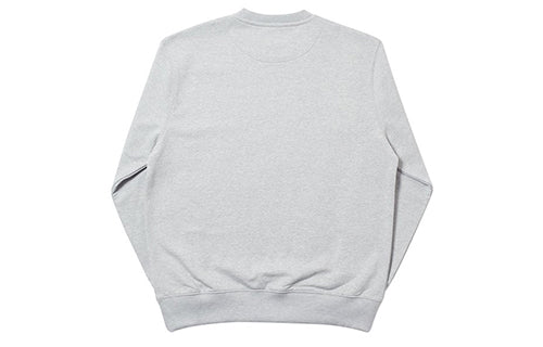 PALACE GATED COMMUNITY CREW GREY Chest Small LOGO Pullover Gray P19SS020