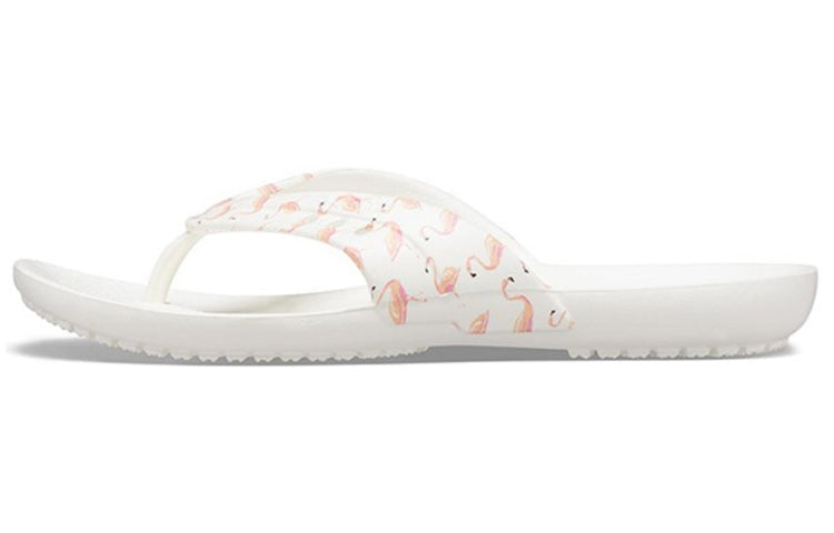 (WMNS) Crocs Kadee Summer Flip-Flops White 206190-6J0