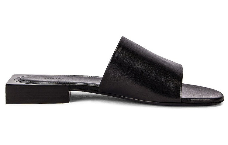 (WMNS) Balenciaga Box Sandals 'Black' 653796WA8FF1080