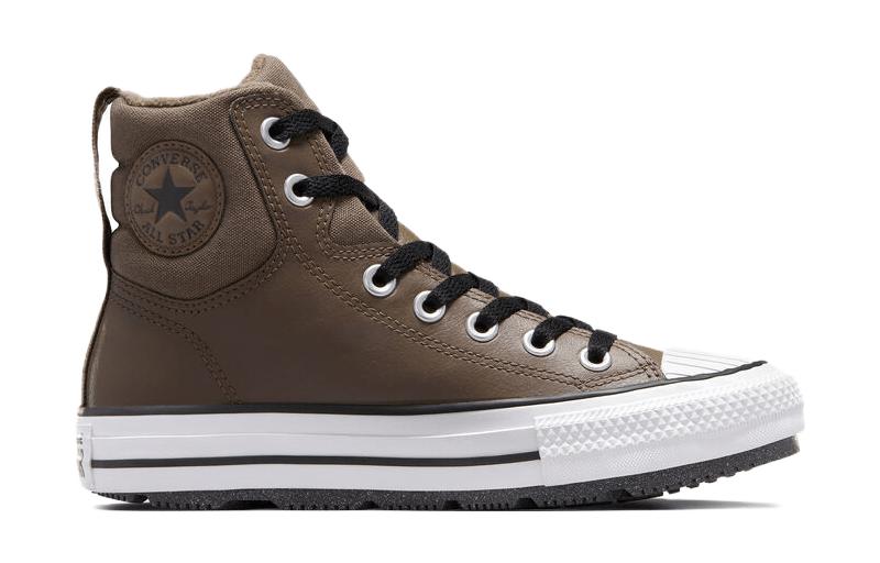 (GS) Converse Chuck Taylor All Star Berkshire High Top Boot Fleece 'Taupe' A04810C