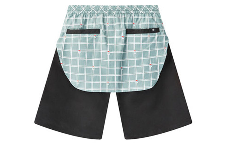 Men's FILA x MIHARA Casual Sports Shorts Black F71M038606F