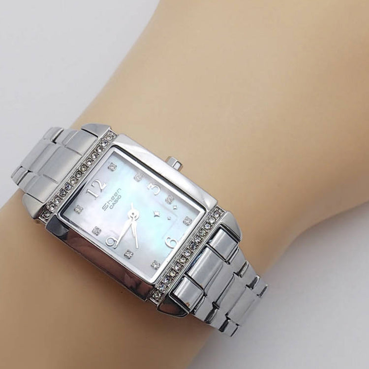 CASIO SHEEN Waterproof White Analog SHN-4016D-7ADR