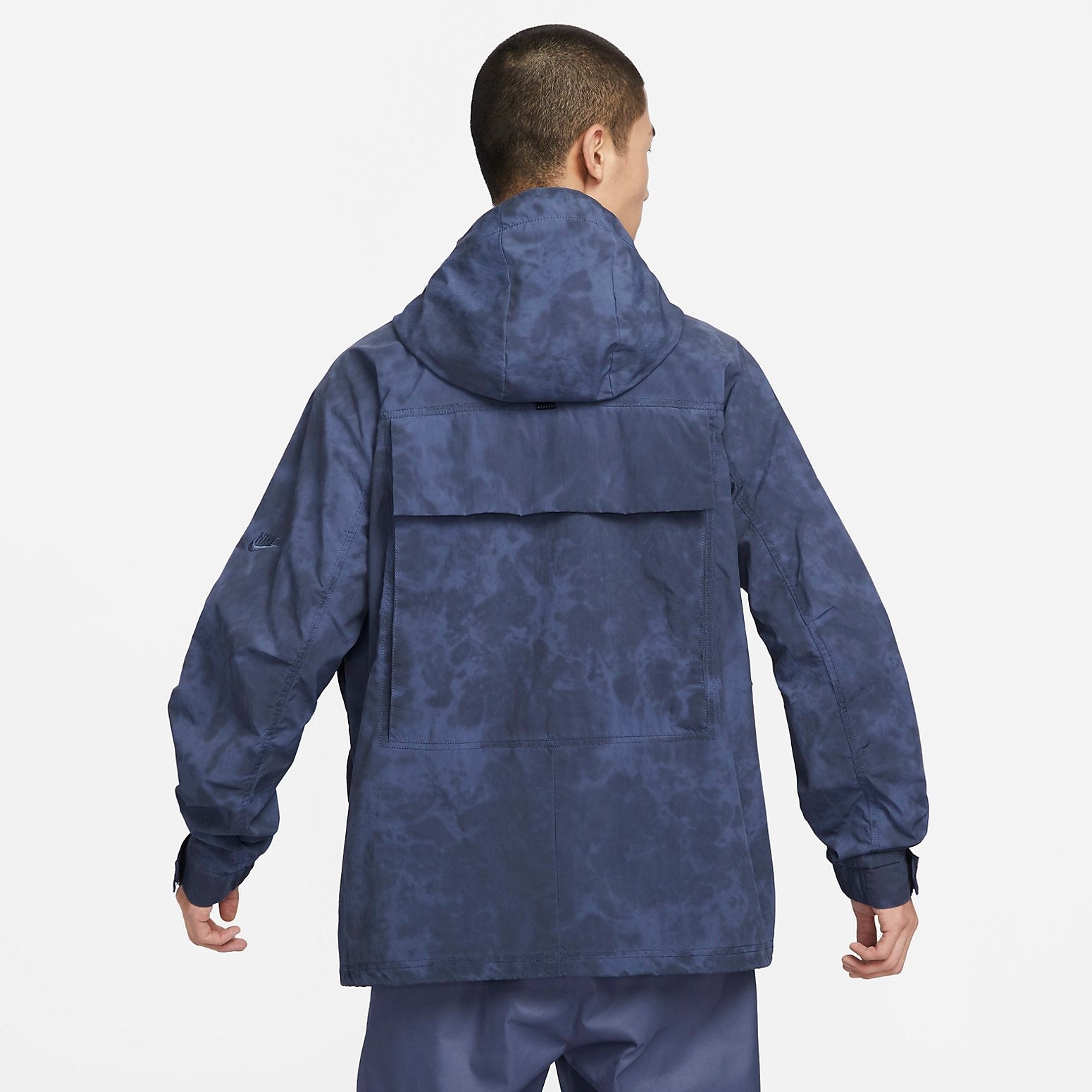 Nike Sportswear Tech Pack Woven Hooded Jacket 'Blue' DX0218-491