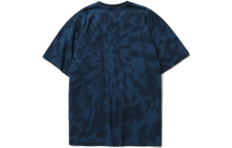 Li-Ning Way Of Wade Tie Dye Logo T-shirt 'Dark Blue' AHSR013-3