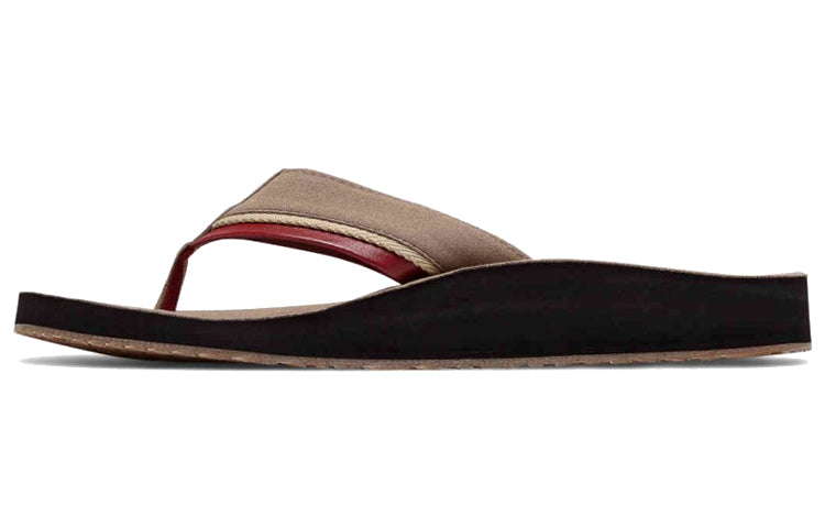 New Balance 6058 Series Minimalistic Casual Flip-Flops Brown M6058BR