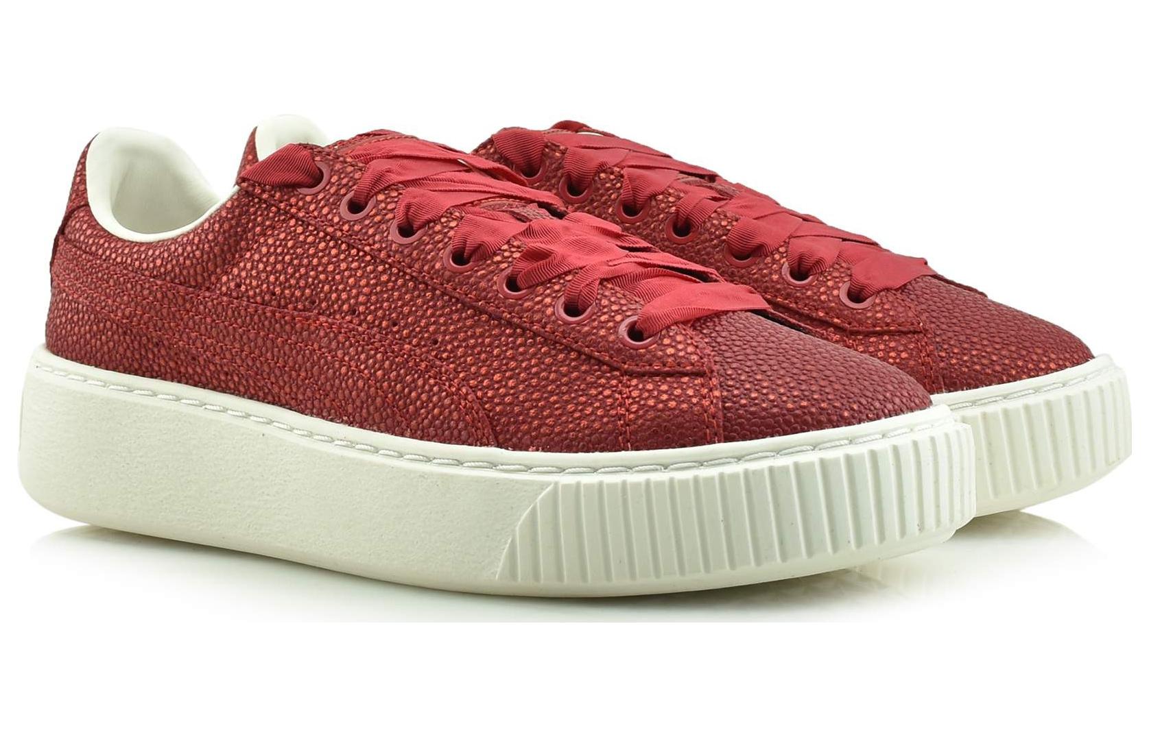 (WMNS) PUMA Platform LUX 'Red' 364913-02