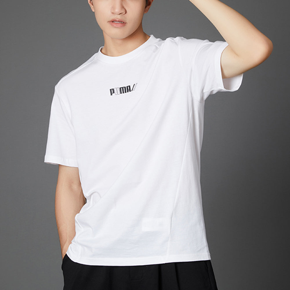 PUMA Rad/cal Tee 'White Black' 588845-02