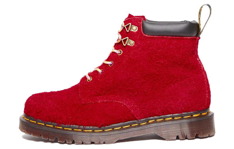 Dr.Martens 939 Ben Suede Hiker Style Boots 'Dms Red' 31080953