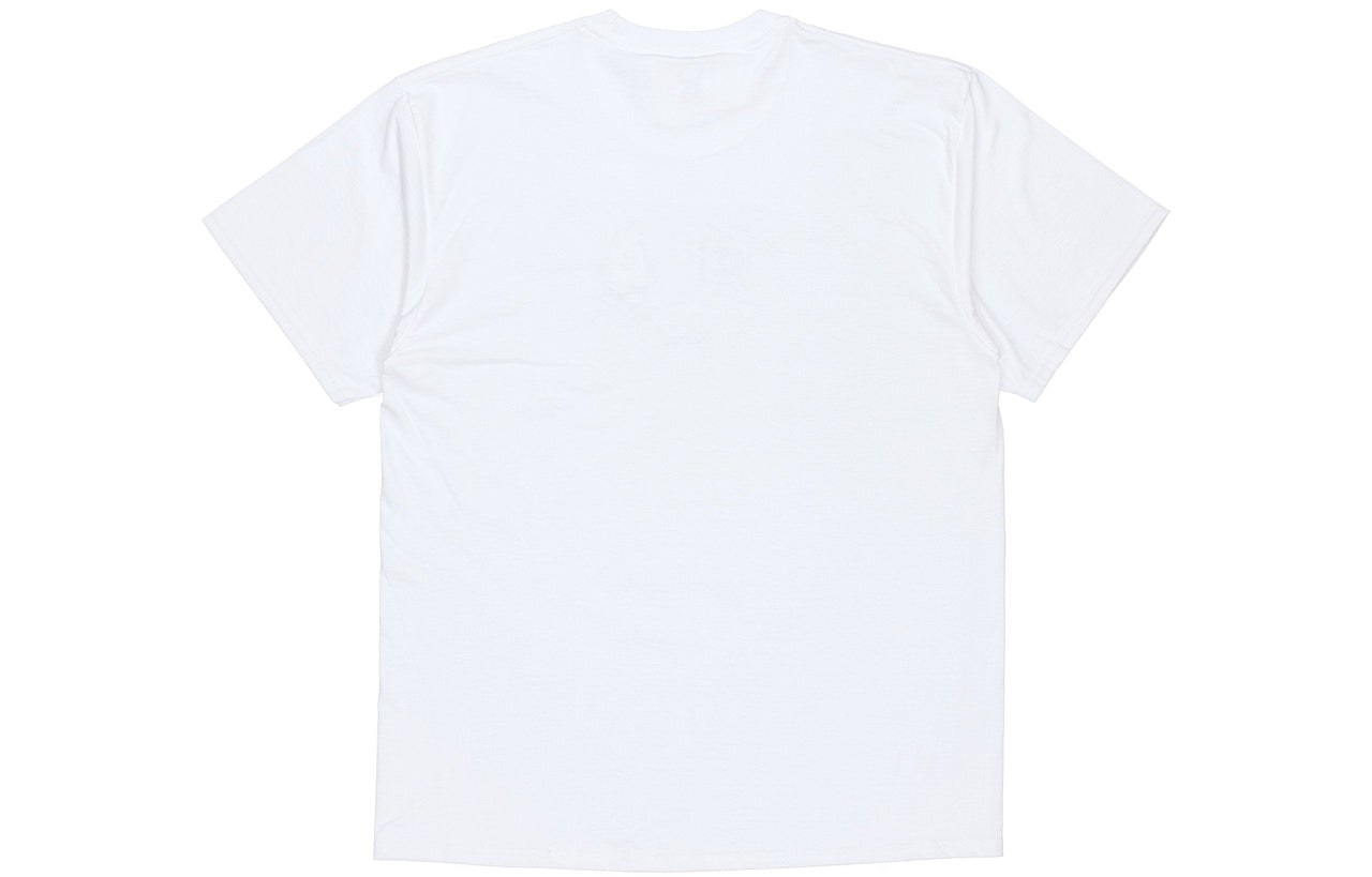 NOAH Unisex NYC Birdwell Friends Tee White T33SS20WHT