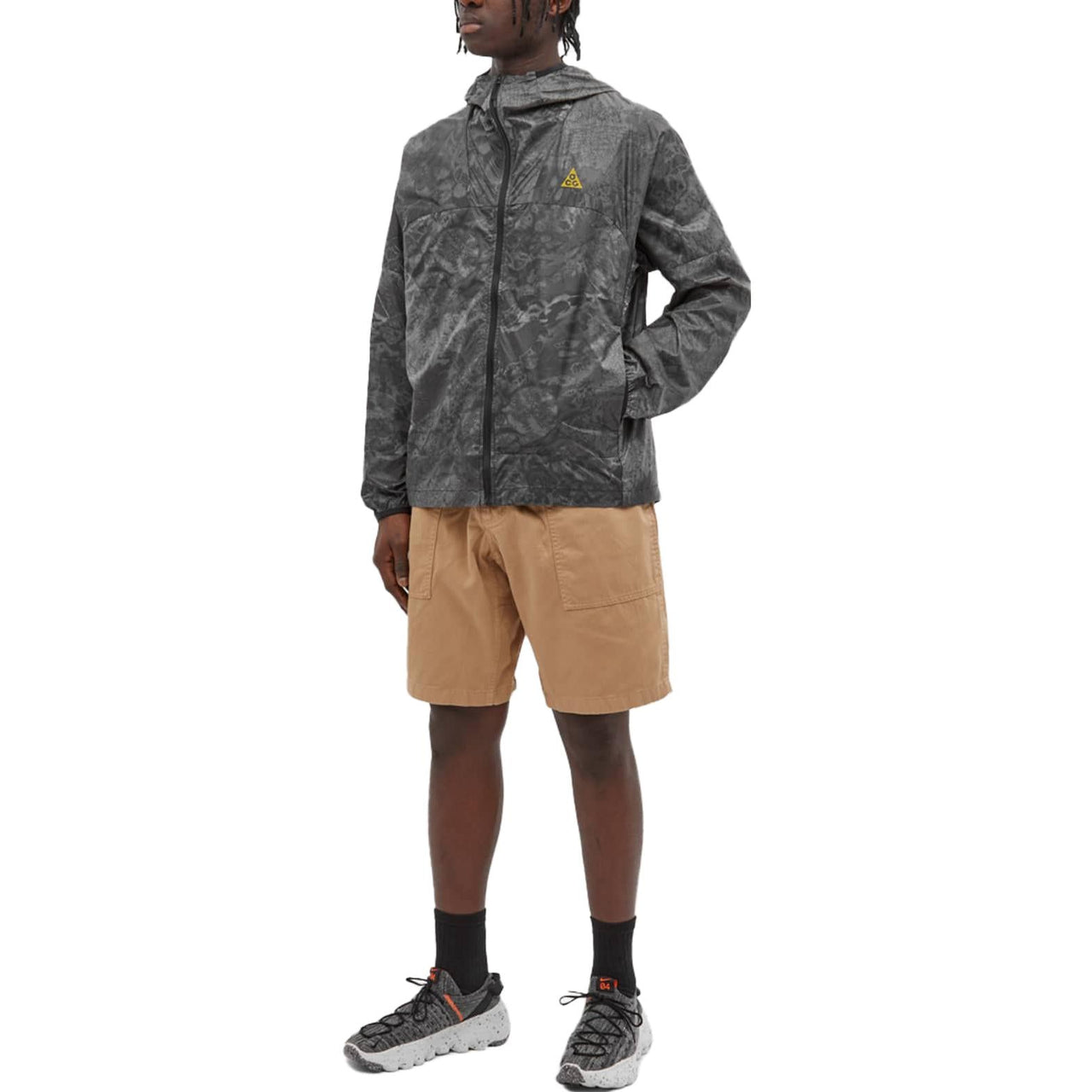 Nike Acg Realtree HD Windbreaker Jacket 'Grey' DC1243-010