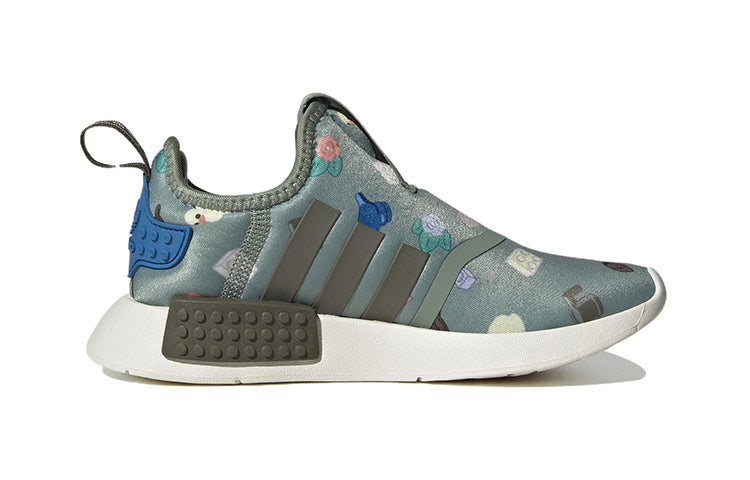 (PS) adidas LEGO x NMD 360 J 'Solar Green Bricks' IF2170