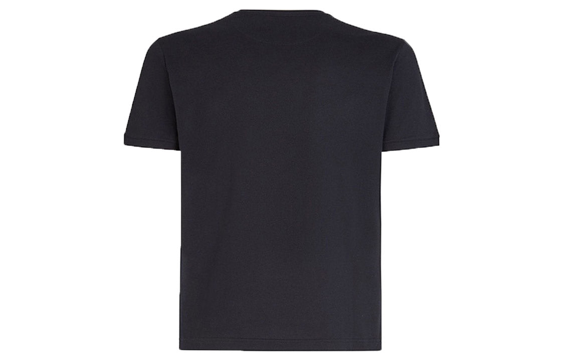 Men's FENDI Cotton Short Sleeve Black FY0894ABR7F1AYS