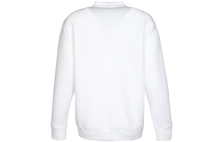 (WMNS) adidas neo Sports Baseball Uniform Jacket White CD2103