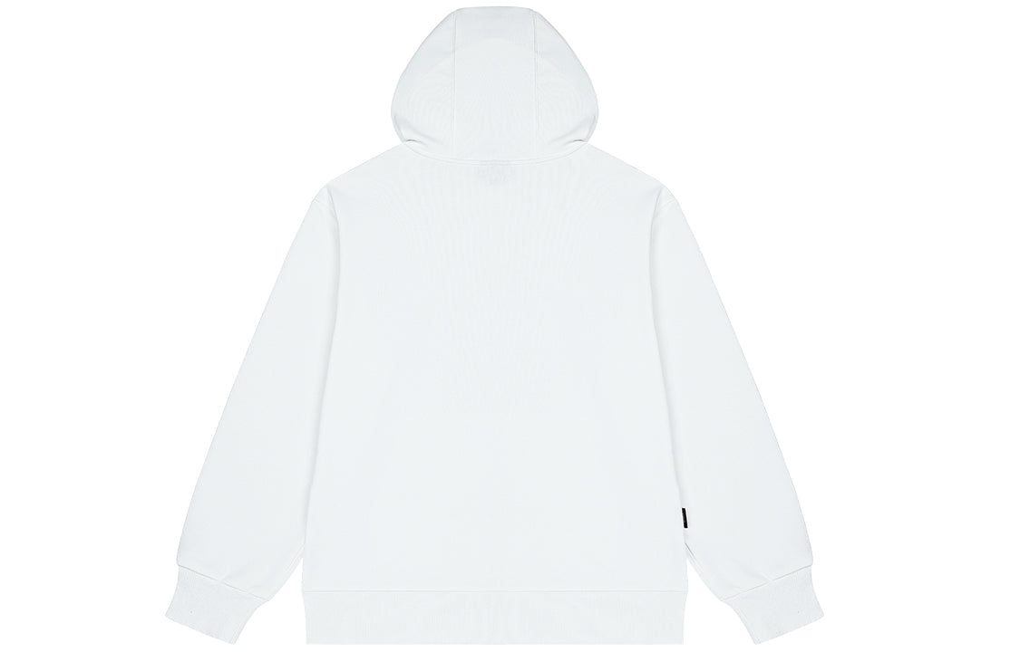 Mizuno Logo Print Hoodie 'White' A2CA2A39