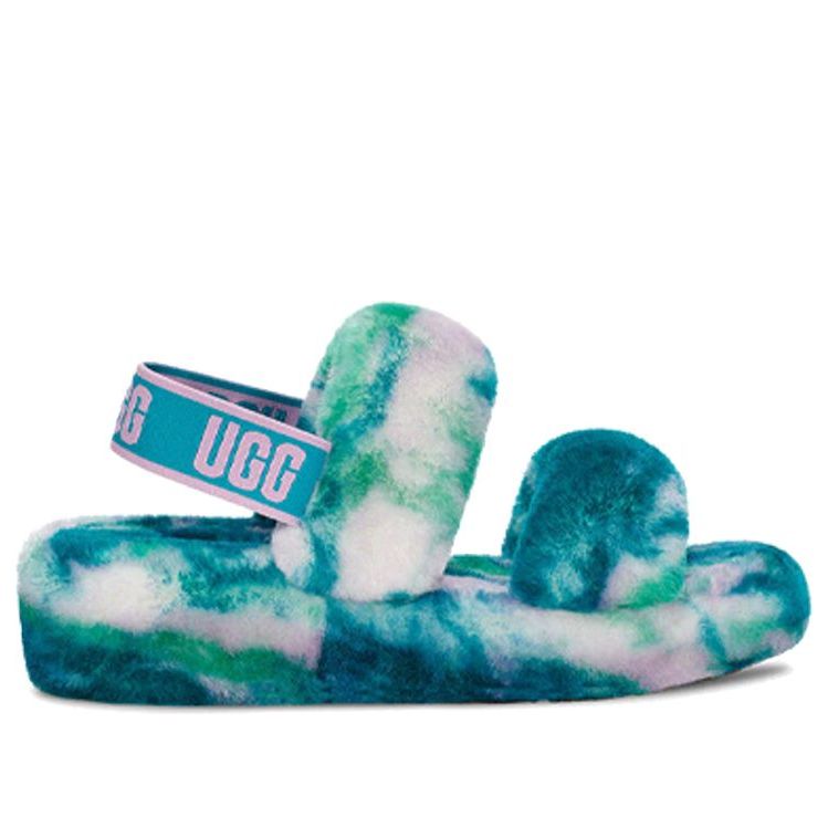 UGG Oh Yeah Slide 'Marble Aquatic Blue' 1122555-AQBL