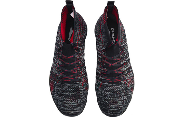 Li-Ning High-Top Training Shoes 'Black' AFJN009-1