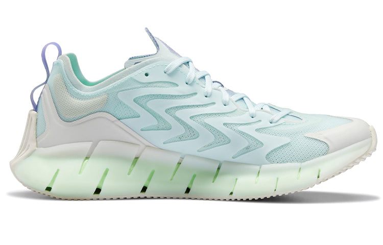 (WMNS) Reebok Zig Kinetica 21 Shoes White/Green FX9410