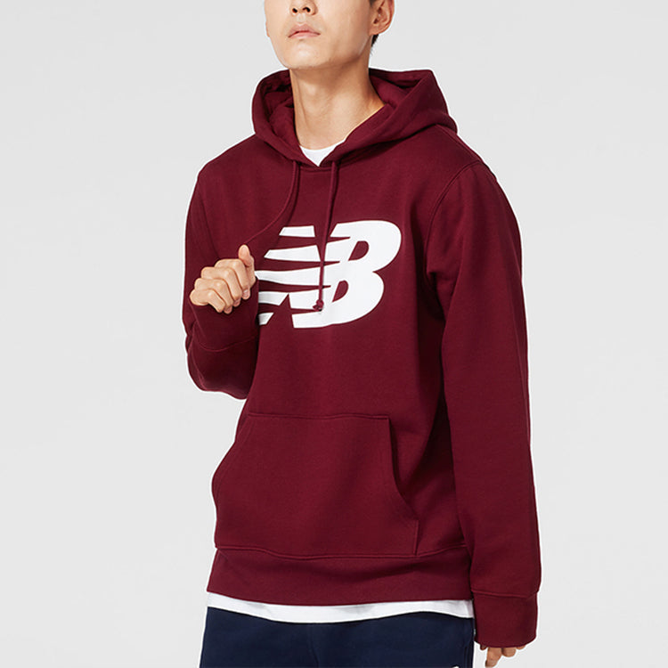 New Balance Men's New Balance Classic Large logo Long Sleeves Athleisure Casual Sports Red MT8398200-SDR