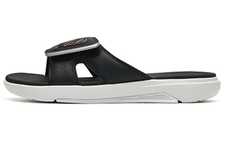 (WMNS) FILA Heritage FHT Sports Slipper GS Black A12W122702FBK