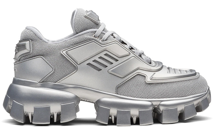 (WMNS) PRADA Cloudbust Thunder Sneakers 'Silver' 1E819L_3KR2_F0118_F_050