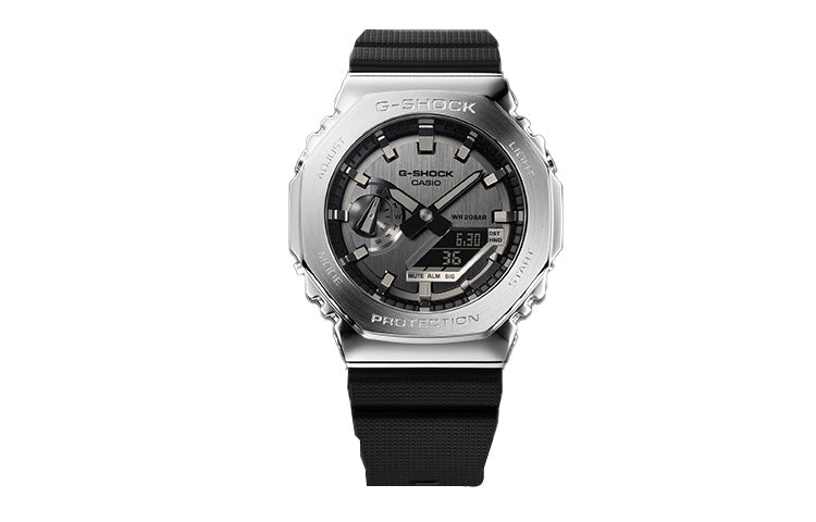 CASIO G-Shock Analog-Digital 'Black Silver' GM-2100-1AJF