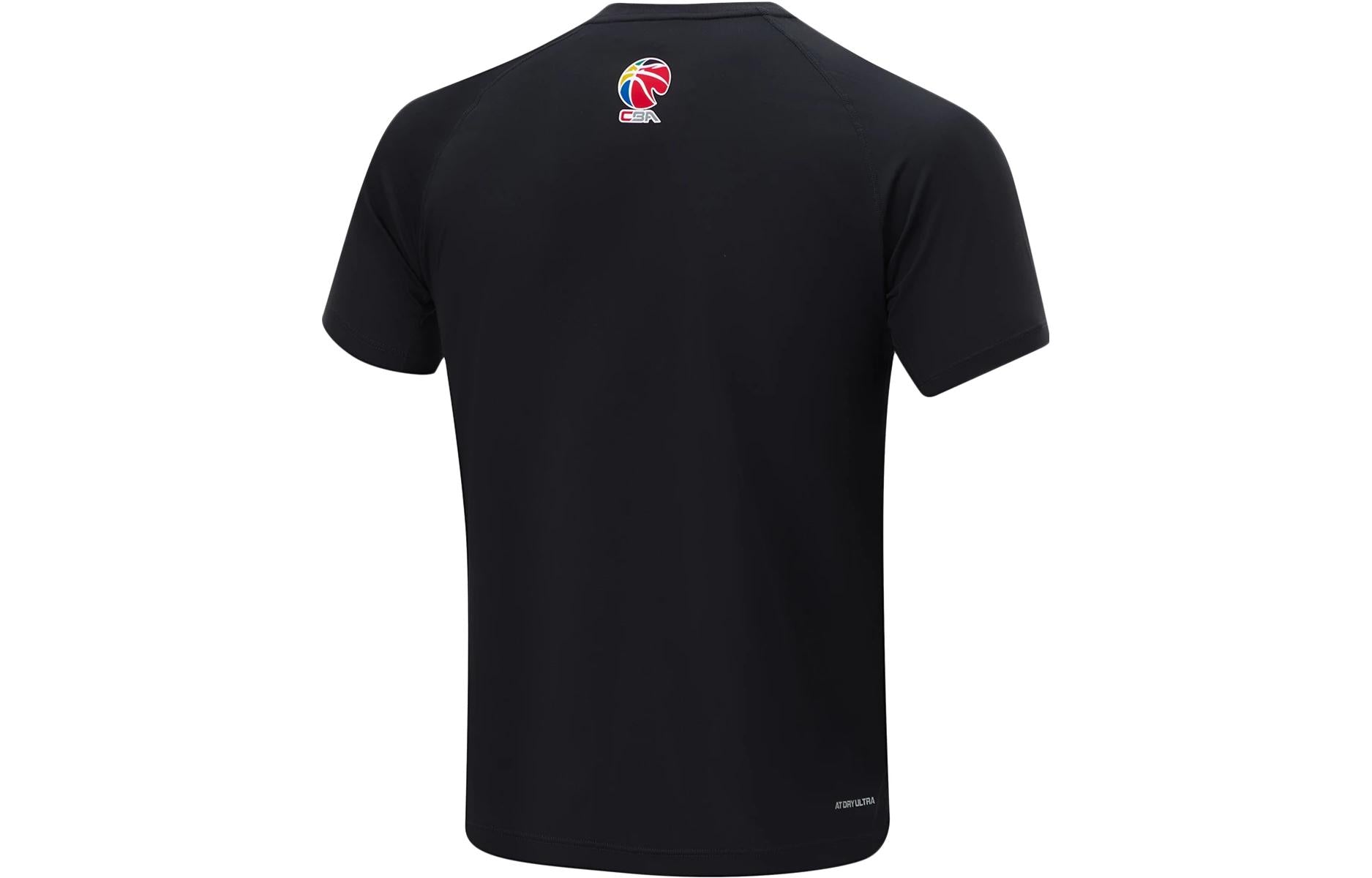 Li-Ning CBA Liaoning Flying Leopards Quick-Drying T-shirt 'Black' ATST917-1