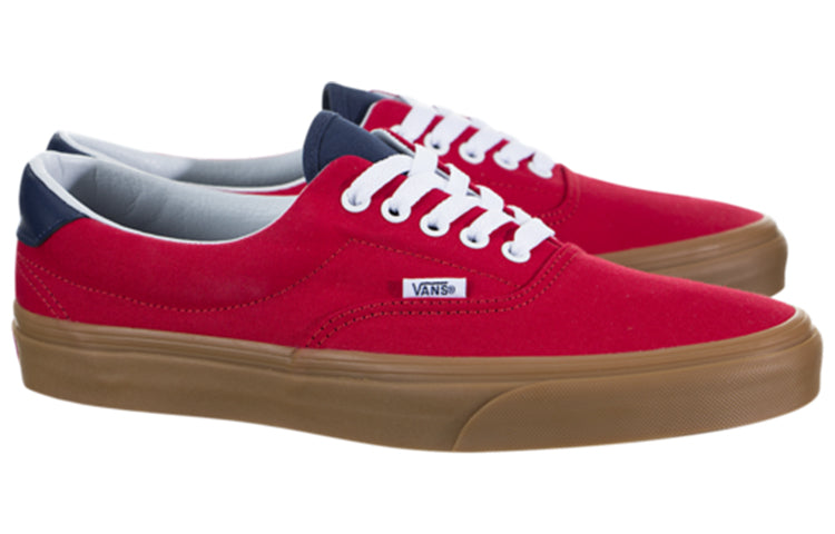 Vans Era 59 Casual Skateboarding Shoes Unisex Red VN0A38FSU8P