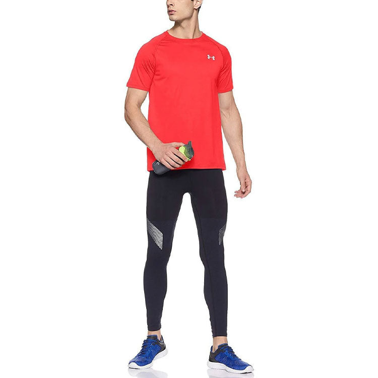 Men's Under Armour UA Quick Dry Sports Short Sleeve Red 1228539-600